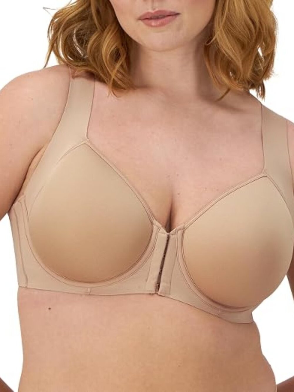 BALI Eversmooth Posture Bra front closure 38DD NWT
